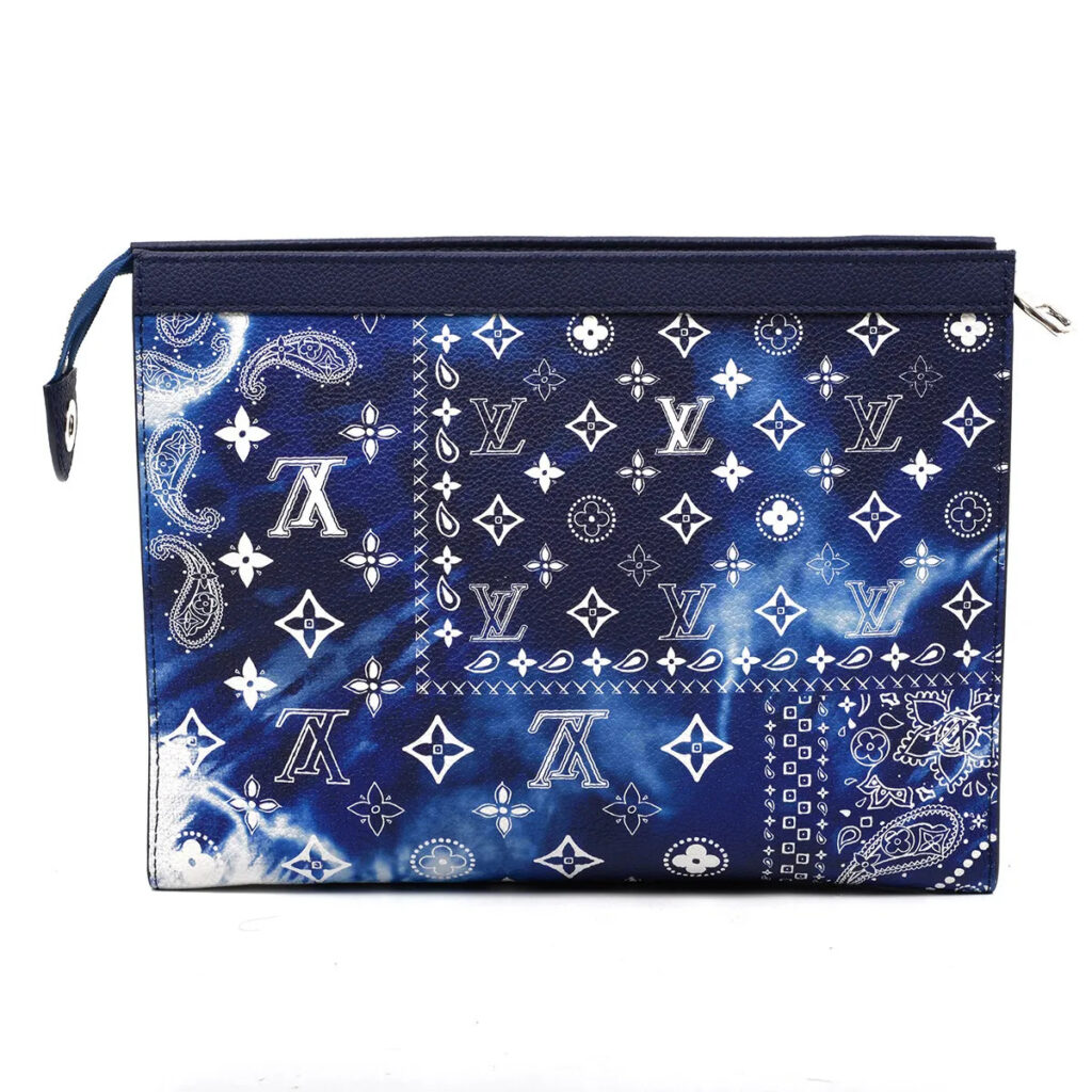 luxury-brand-lv-monogram-bandana-pochette-voyage-blue
