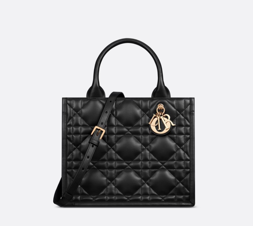 luxury-brand-dior-small-book-tote-macrocannage-calf-skin-black